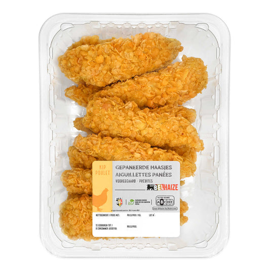 Poulet | Aiguillettes | Pané-Précuit | 14,70 €/kg | 500 gr