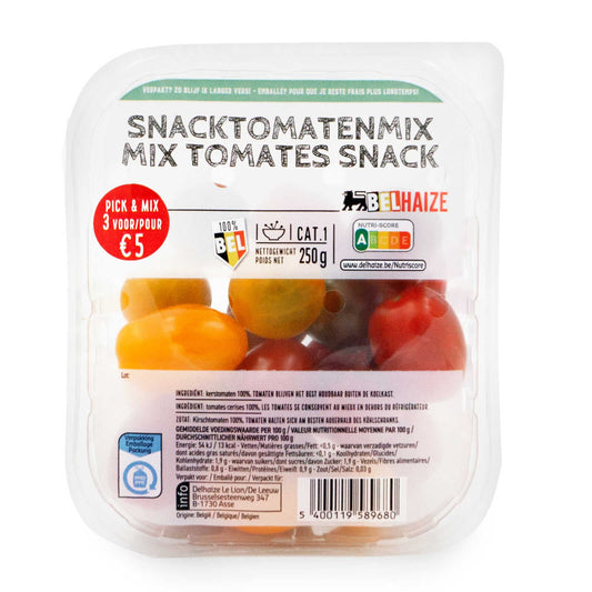 Tomates cerises | Mix | 10,36 €/kg | 250 gr