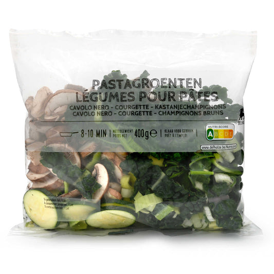 Légumes pour pates | Cavolo nero | Courgett | 8,23 €/kg | 400 gr