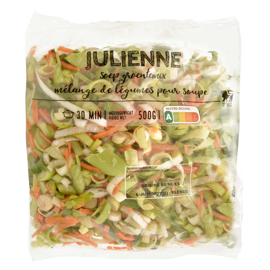 Légumes pour la soupe | Julienne | 1,70 €/kg | 500 gr