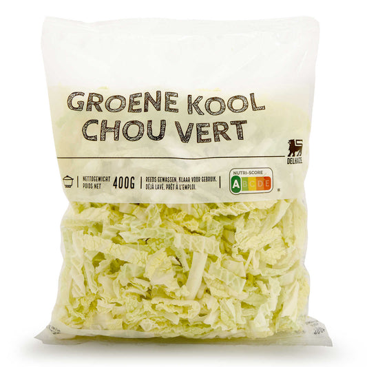 Chou vert | Coupé | 4,98 €/kg | 400 gr