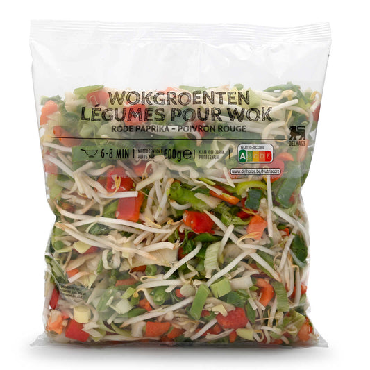 Wok | Poivron rouge | 6,65 €/kg | 600 gr