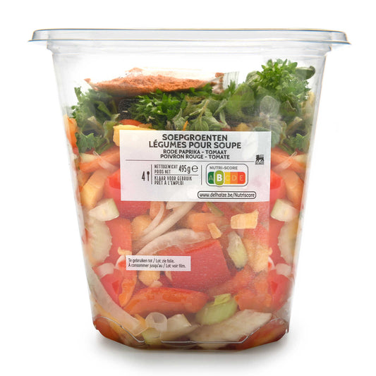 Potage Poivron tomates | 8,06 €/kg | 495 gr