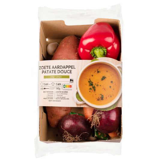 Boîte de repas | Soupe de patate douce | 5,04 €/kg | 950 gr