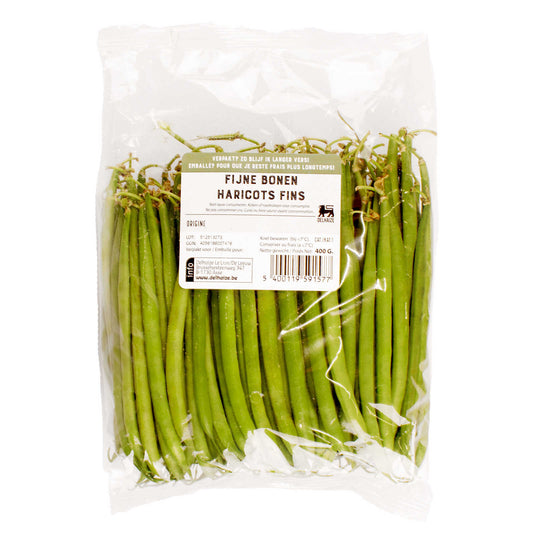 Haricots | Fins | Emballés | 7,98 €/kg | 400 gr
