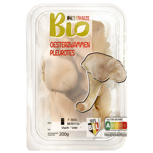 Pleurotes | Belges | Bio | 14,95 €/kg | 200 gr