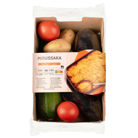 Boîte de repas | Moussaka | 4,91 €/kg | 1,2 kg