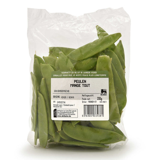 Mangetout | 10,45 €/kg | 200 gr