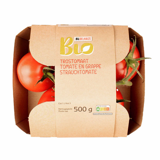 Tomates grappes | Bio | 6,38 €/kg | 500 gr