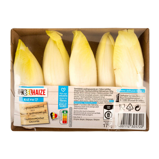 Chicons | Gastronomiques | 15,37 €/kg | 175 gr