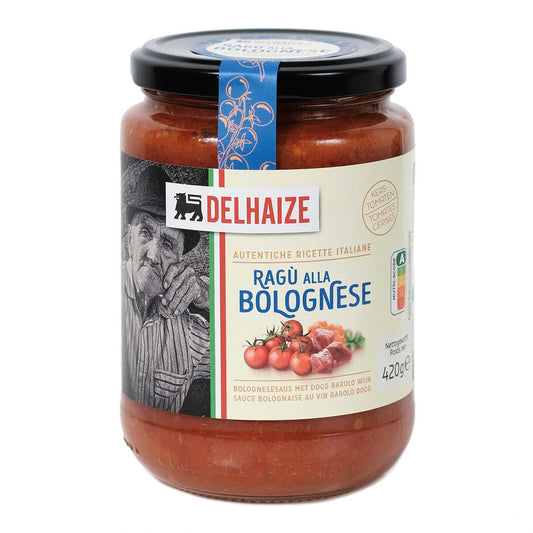 Sauce | Bolognaise ragu | Tomates cerise | 10,36 €/kg | 420 gr