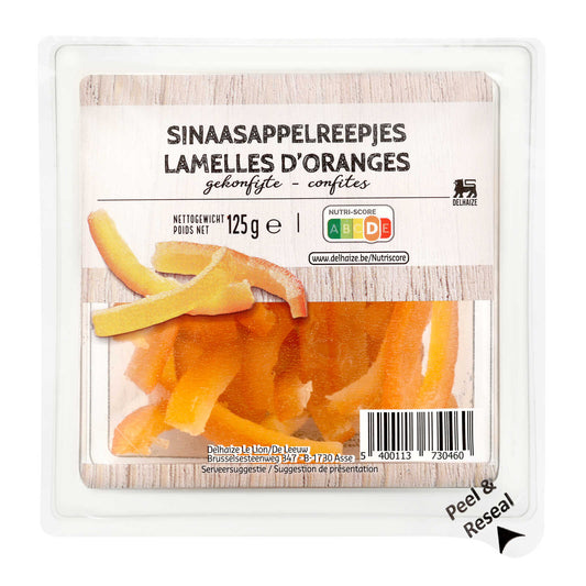 Orange Lanières | 27,60 €/kg | 125 gr