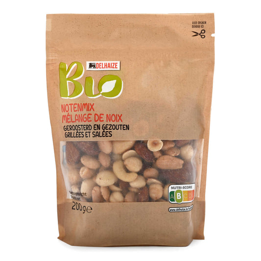 Noix | Melange | Grillee | Bio | 22,95 €/kg | 200 gr