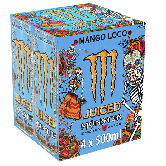 Mango loco | Boisson energétique | 3,50 €/l | 4 x 50 cl