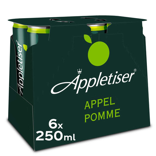 Jus | Pomme | Pétillant | Canette | 5,53 €/l | 6 x 25 cl