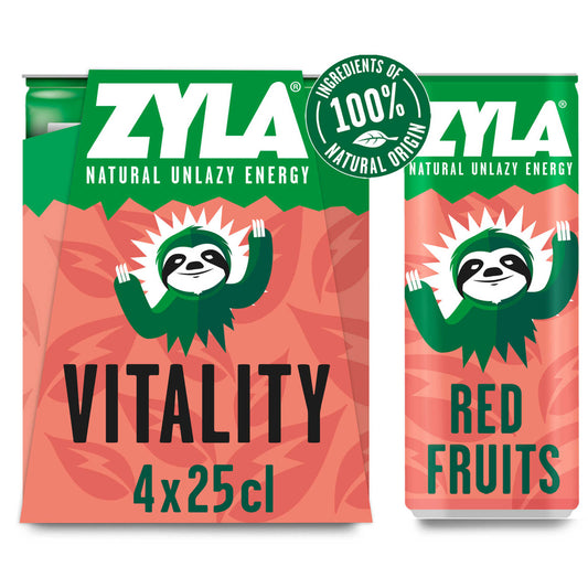Energy drink | Vitality | Citrus | 5,95 €/l | 4 x 25 cl