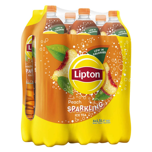 Pêche | Pétillant | 1,65 €/l | 6 x 1,5 l