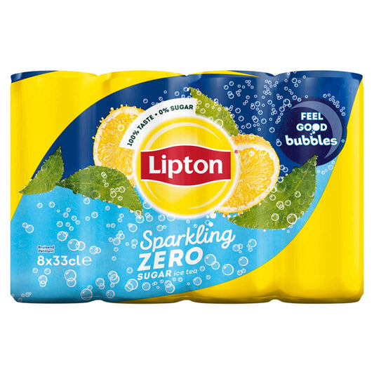Ice Tea | Pétillant | Zero | 2,50 €/l | 8 x 33 cl