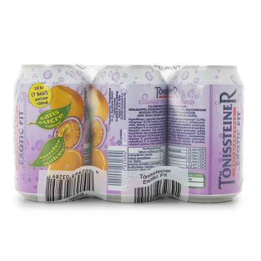 Limonade | Exotic Fit | Cannette | 3,28 €/l | 6 x 33 cl