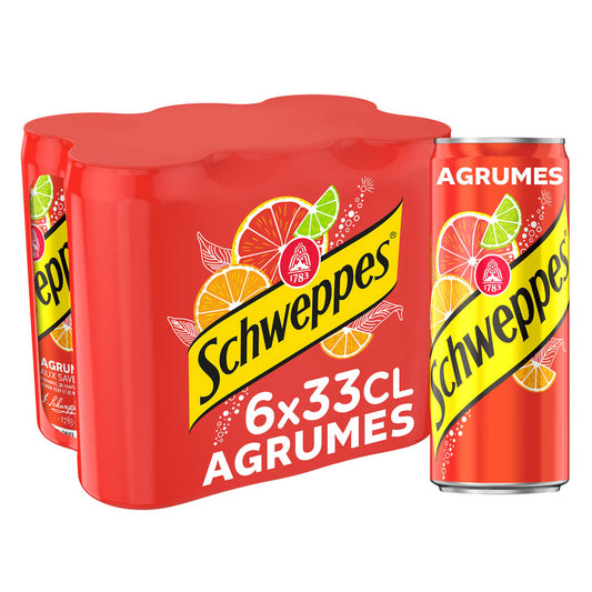 Agrumes | Canette | 2,62 €/l | 6 x 33 cl