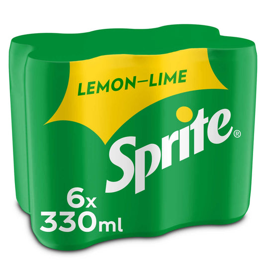 Sprite | Regular | Canette | Sleek | 2,87 €/l | 6 x 33 cl