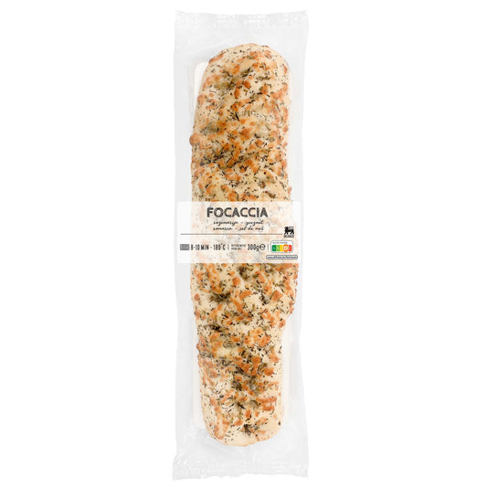 Focaccia | Romarin | Sel | 9,97 €/kg | 300 gr