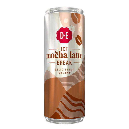 Douwe Egberts | Café Glacé | Mocha Latte | Canette | 9,16 €/l | 25 cl