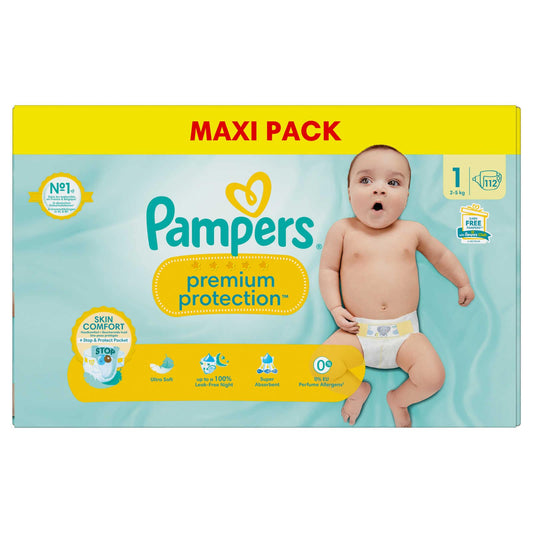 Langes | Taille 1 | Maxi Pack | 0,30 €/pc | 112 pc