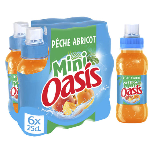 Pêche Abricot | rPET | 4,17 €/l | 6 x 25 cl