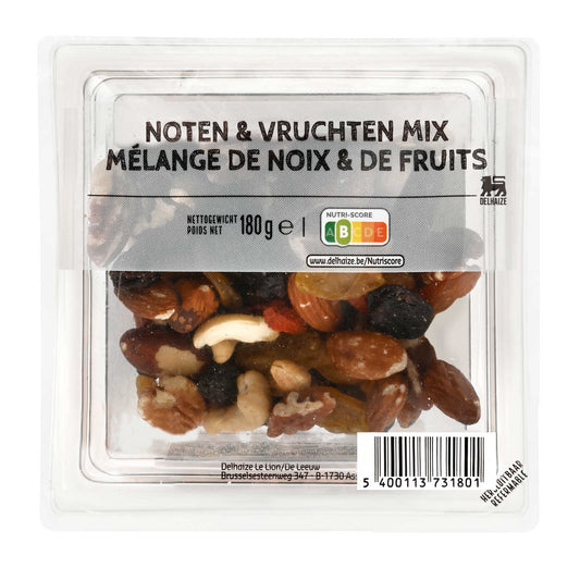 Noixs&Fruits | Mix | 21,94 €/kg | 180 gr