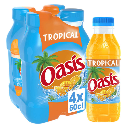 Tropical | rPET | 3,98 €/l | 4 x 50 cl
