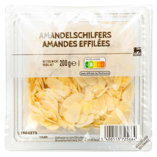 Amandes | Effilées | 21,75 €/kg | 200 gr