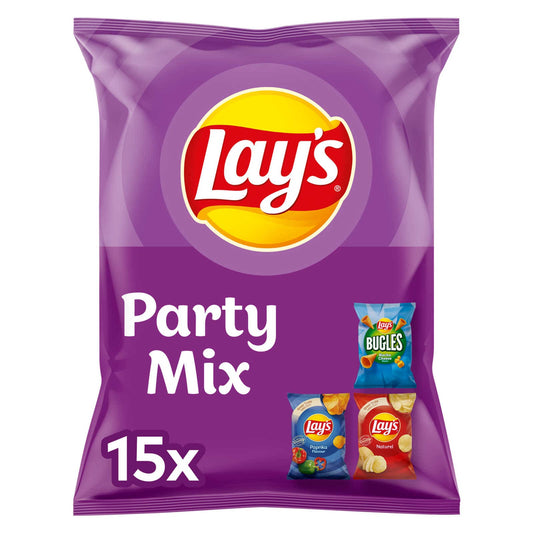 Chips | Party Mix | 15 packs | 0,32 €/pc | 15 pc