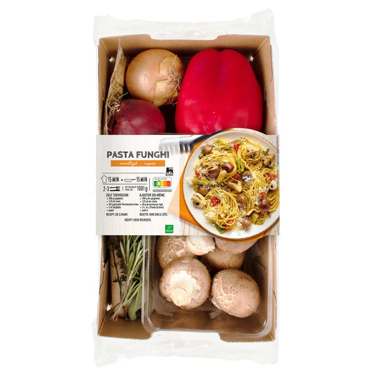 Boîte de repas | Pasta funghi | 6,72 €/kg | 877 gr