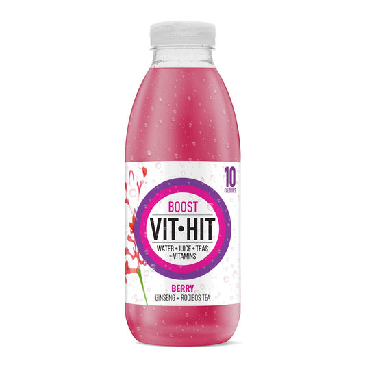 Vit-Hit Boost 500 ml |Boisson Vitaminée|Vit Hit Berry 500ml | 4,10 €/l | 50 cl