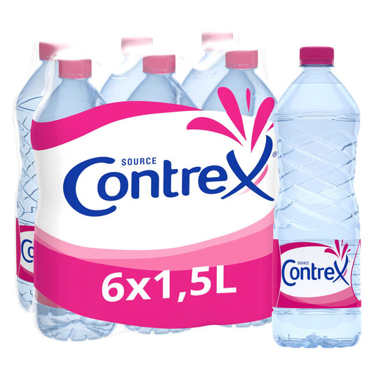 Eau minérale | Non-pétillante | PET | 0,62 €/l | 6 x 1,5 l