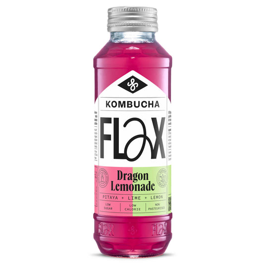 Flax | Kombucha Lemonade | Dragon | 7,55 €/l | 33 cl