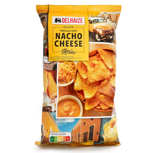 Tortilla chips | Fromage | 3,85 €/kg | 200 gr