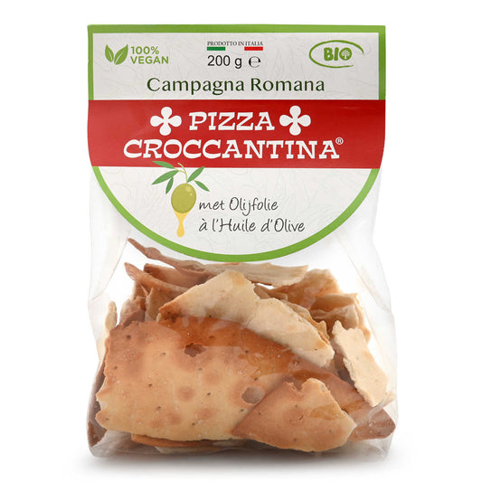 Pizza crocantina | Olive | Bio | 16,95 €/kg | 200 gr