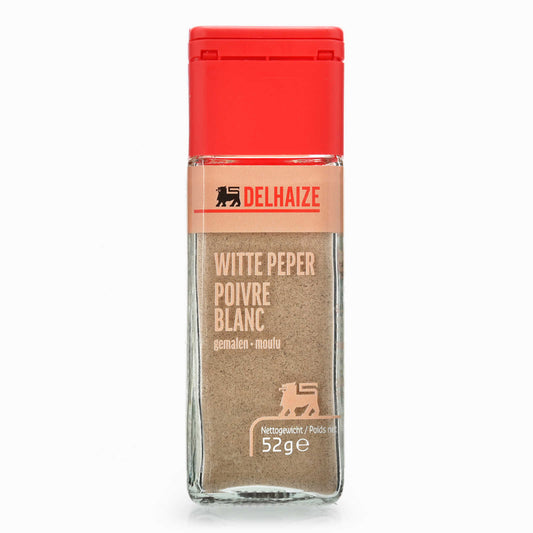 Epices | Poivre | Blanc | Moulu | 28,65 €/kg | 52 gr