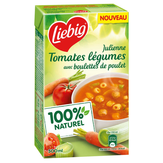 Soupe | Julienne Tomates | Boulet Poul | 6,38 €/l | 50 cl
