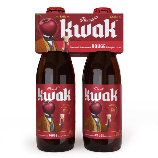 Bière Rouge | 8% Alc. | Bouteille | 4,99 €/l | 4 x 33 cl