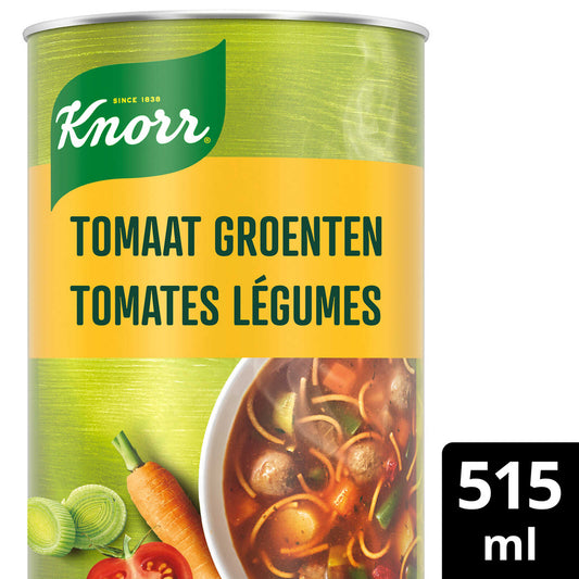Soupe boîte | Tomate | Légumes | Boulettes | 6,78 €/l | 51,5 cl