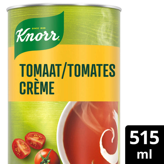 Soupe en boîte | Tomates et Crème | 6,97 €/l | 51,5 cl