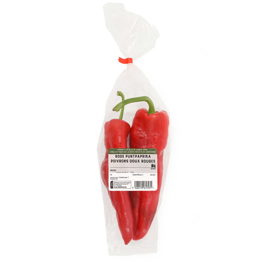 Poivrons doux | Rouges | 2 pièces | 1,10 €/pc | 2 pc