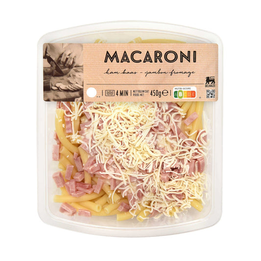 Macaroni | Jambon fromage | 12,87 €/kg | 450 gr