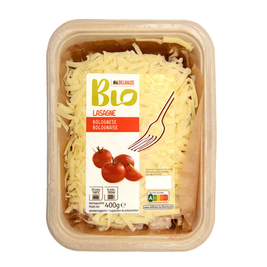 Lasagne | Bolognaise | Bio | 11,23 €/kg | 400 gr
