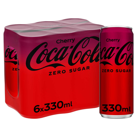 Zero Sugar | Cherry | Canette | 2,95 €/l | 6 x 33 cl