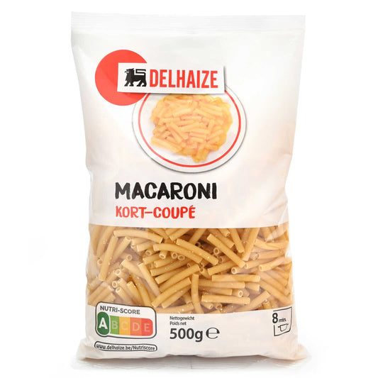 Pätes | Macaroni | Coupé | 1,30 €/kg | 500 gr