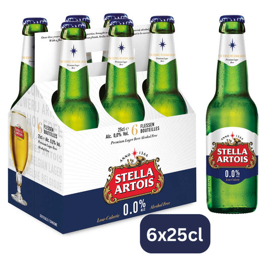 Bière Blonde | Pils | Sans Alcool | 0% Alc. | Bouteille | 3,93 €/l | 6 x 25 cl